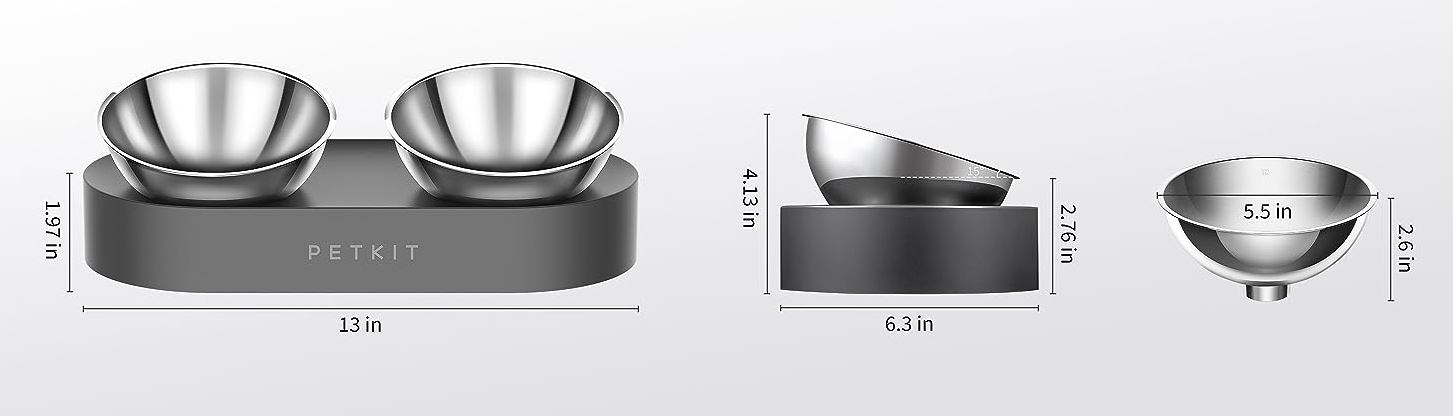 PETKIT CYBERTAIL Stainless steel bowl